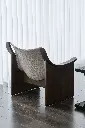 晓园休闲椅 胡桃色 布艺款2.webp